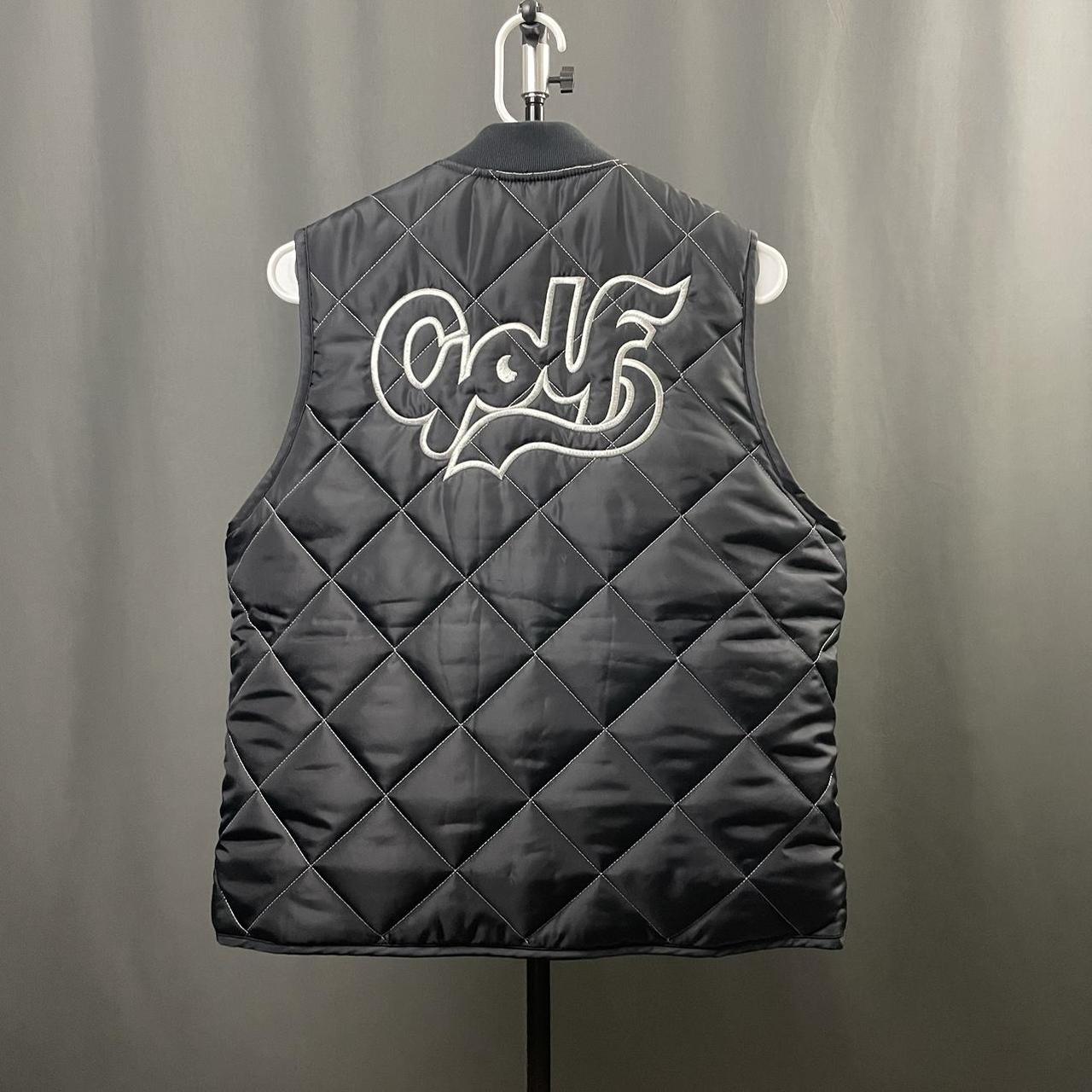 Golf Wang - Diamond Quilted Vest Size Small 21.5 x | Depop