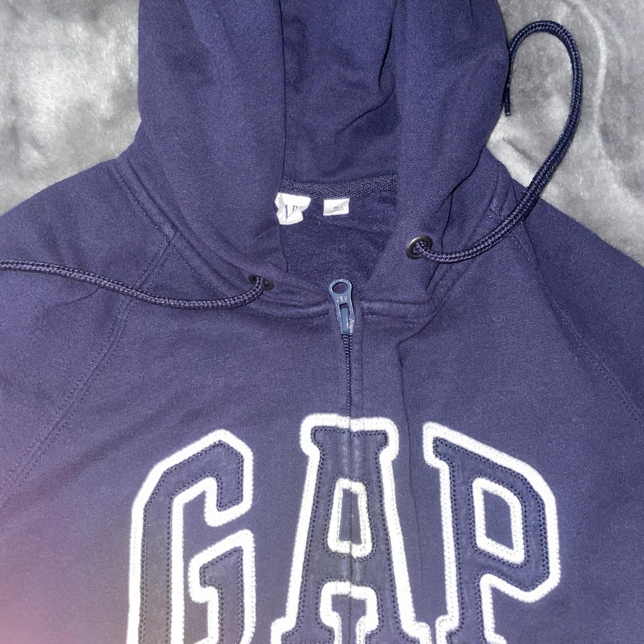 KIDS GAP ZIP UP HOODIE Size M KIDS Good condition - Depop