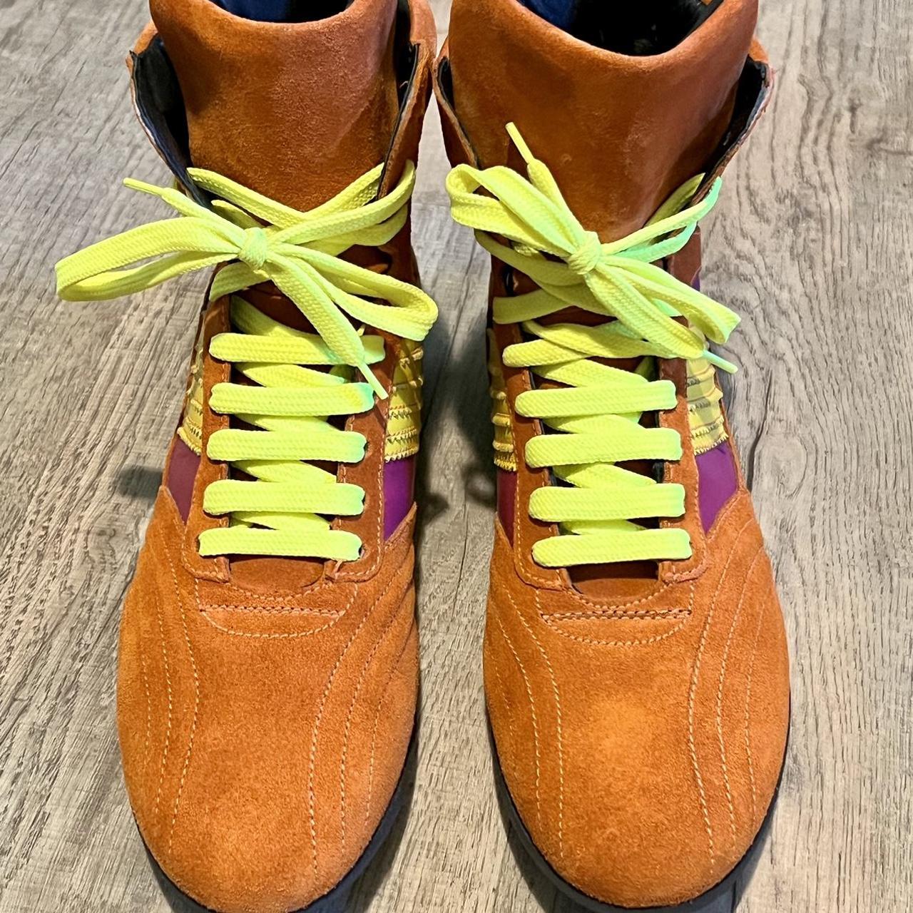 dolce gabbana sneakers orange