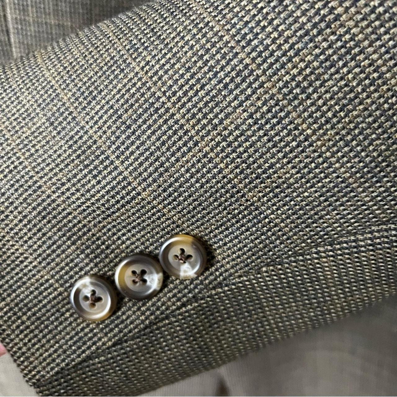 Source Unknown Men's Tailored jacket - Brown/Blac… - image 4