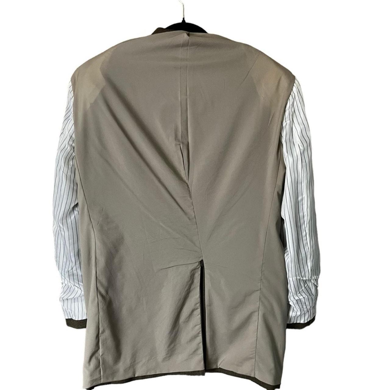 Source Unknown Men's Tailored jacket - Brown/Blac… - image 6