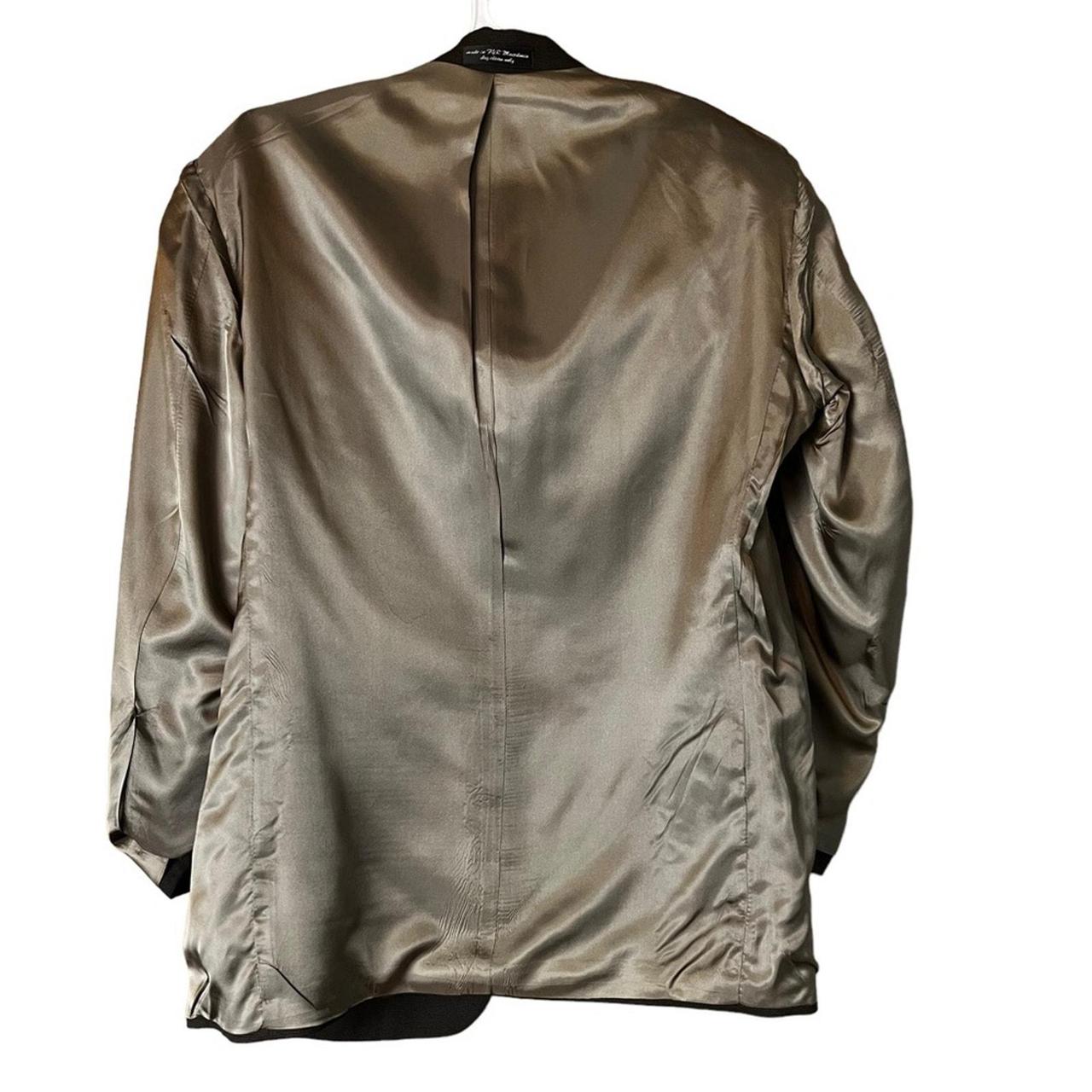 Source Unknown Men's Tailored jacket - Brown/Blac… - image 5