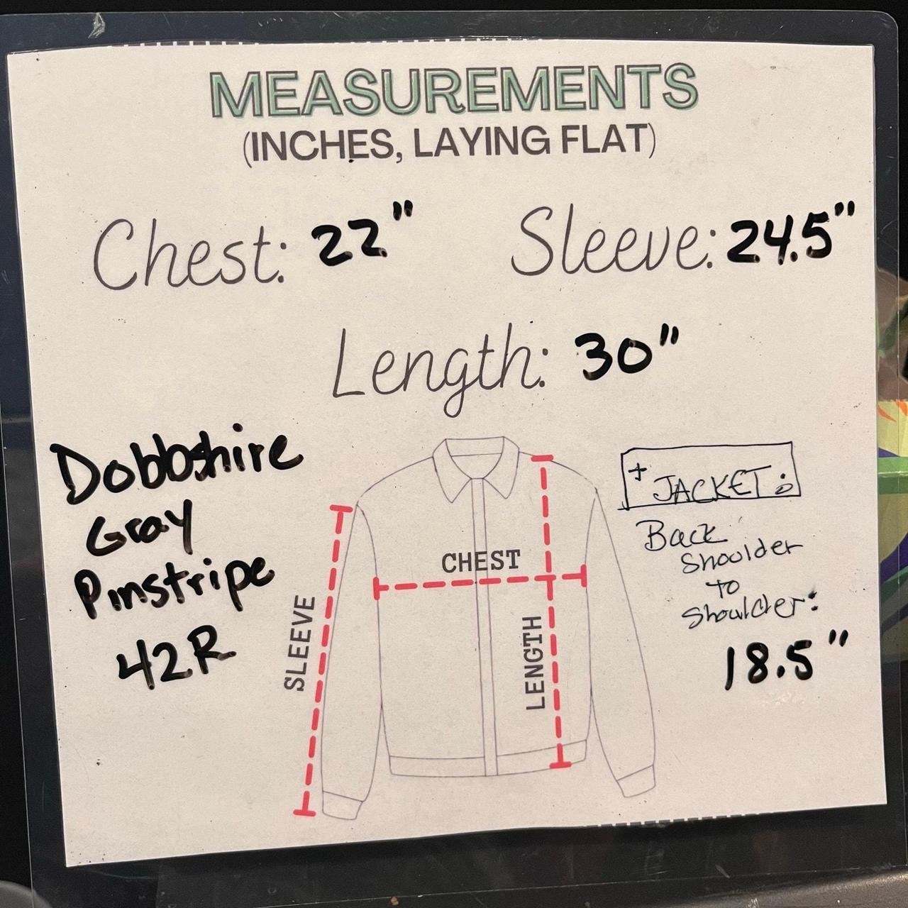 Source Unknown Men's Tailored jacket - Grey – Dob… - image 2