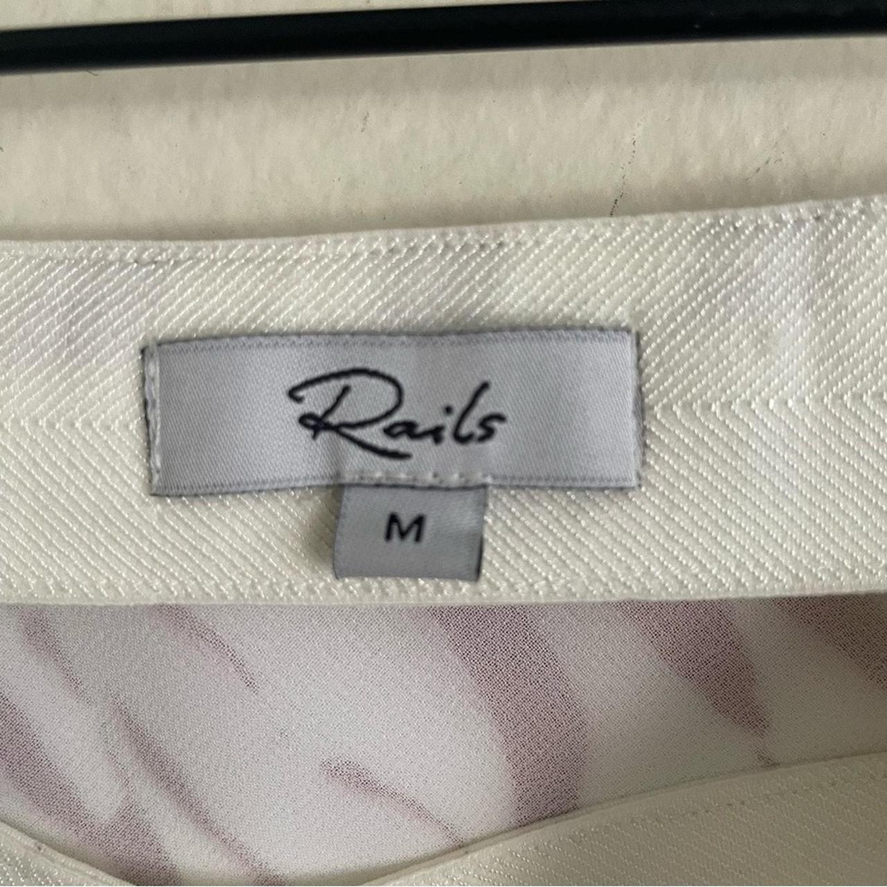 Rails Women's Skirt - White/Red - M – Rails Anya … - image 4