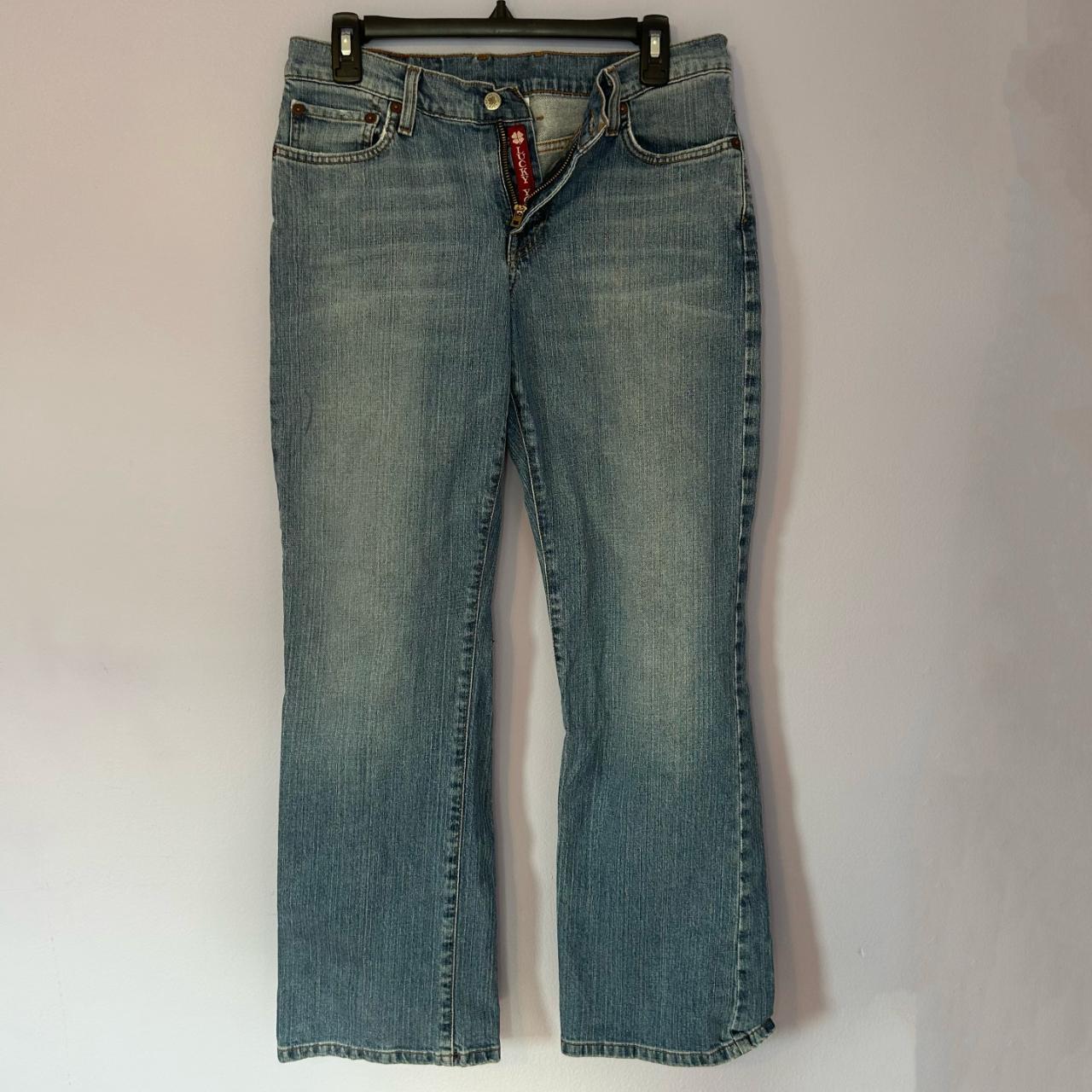 Y2K LUCKY BRAND DUNGAREES JEANS these are so - Depop