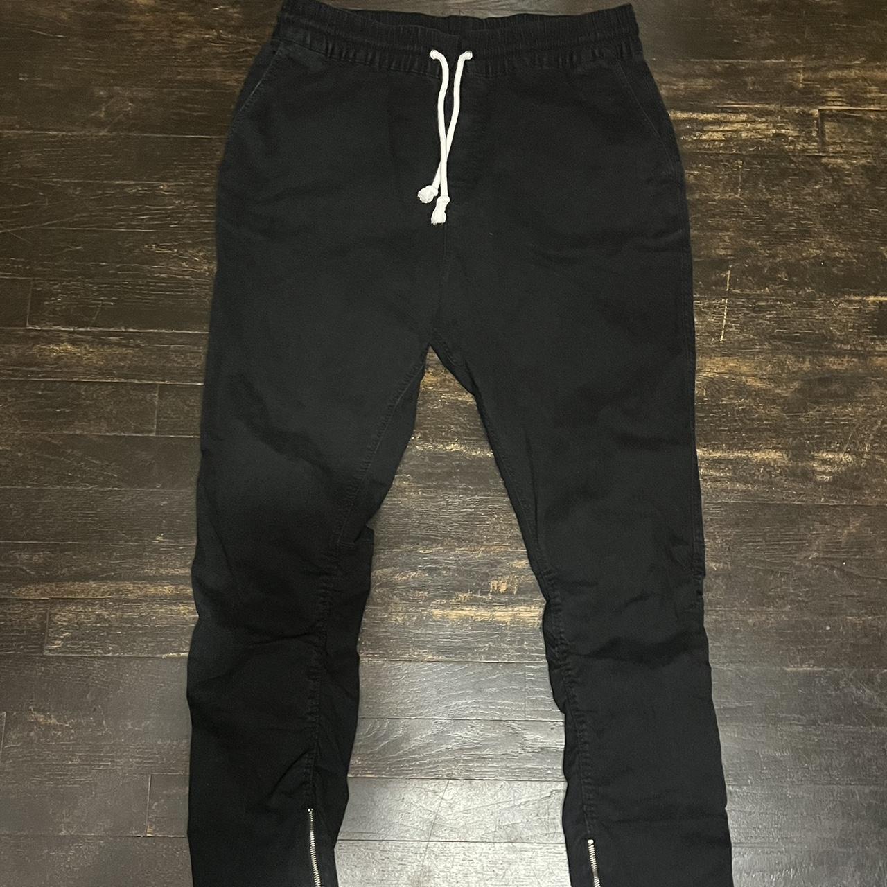 Skinny flared jeans/pants Rick owners type beat... - Depop