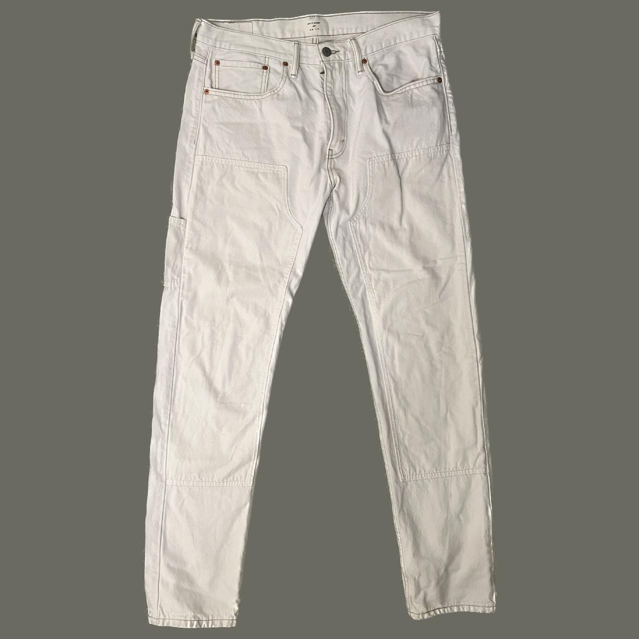 Levi's Men's White Jeans | Depop