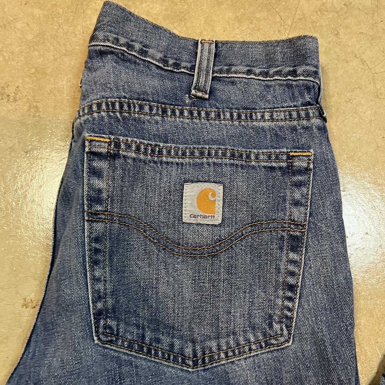 Y2K Carhartt Jeans Characteristics: relaxed... - Depop