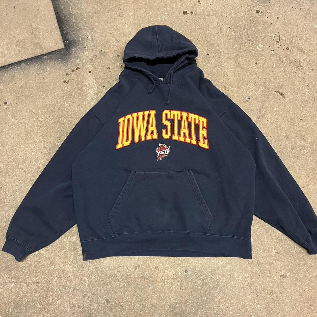 y2k iowa state sweatshirt vintage iowa state... - Depop