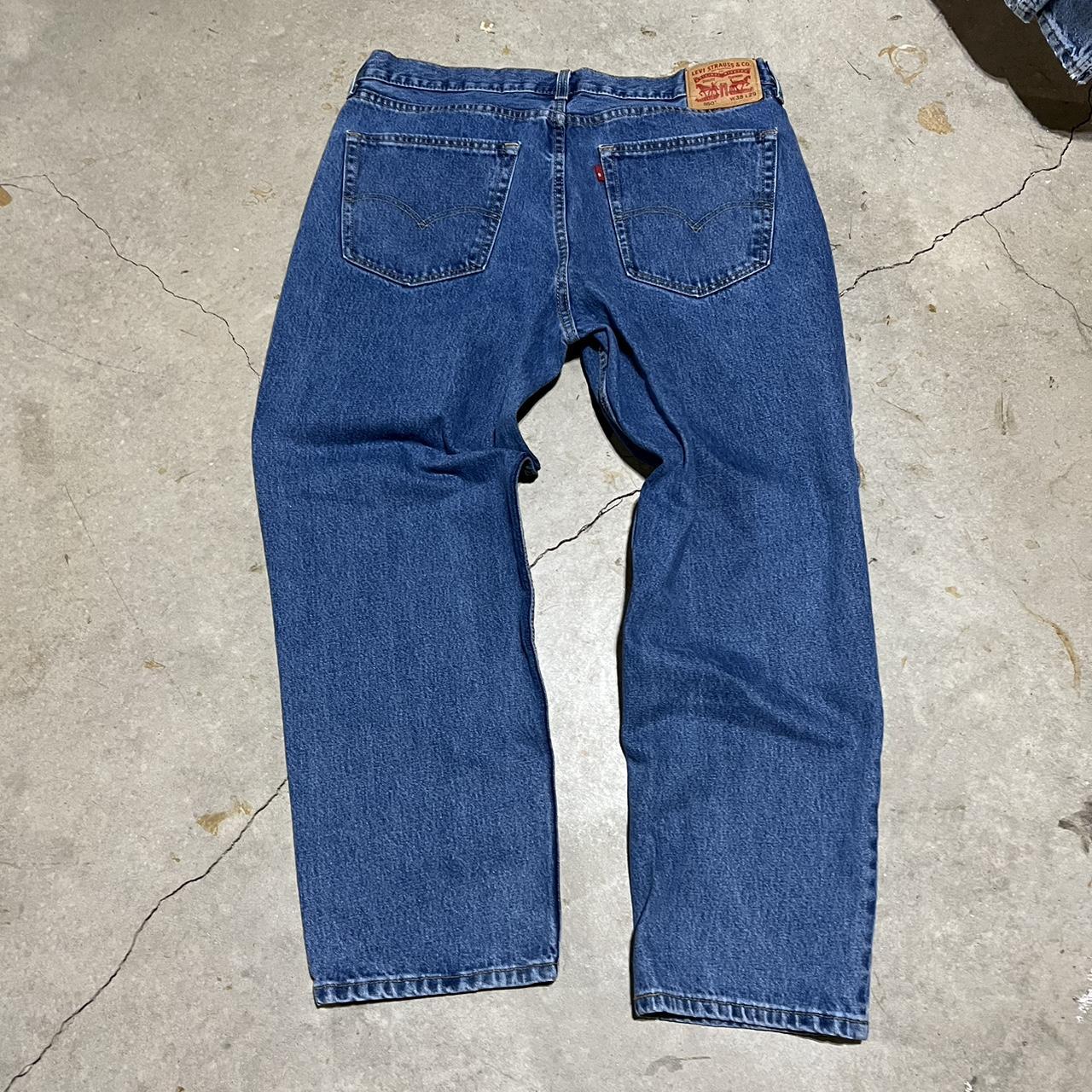 vintage levi 550 jeans levi strauss 550s, low rise... - Depop