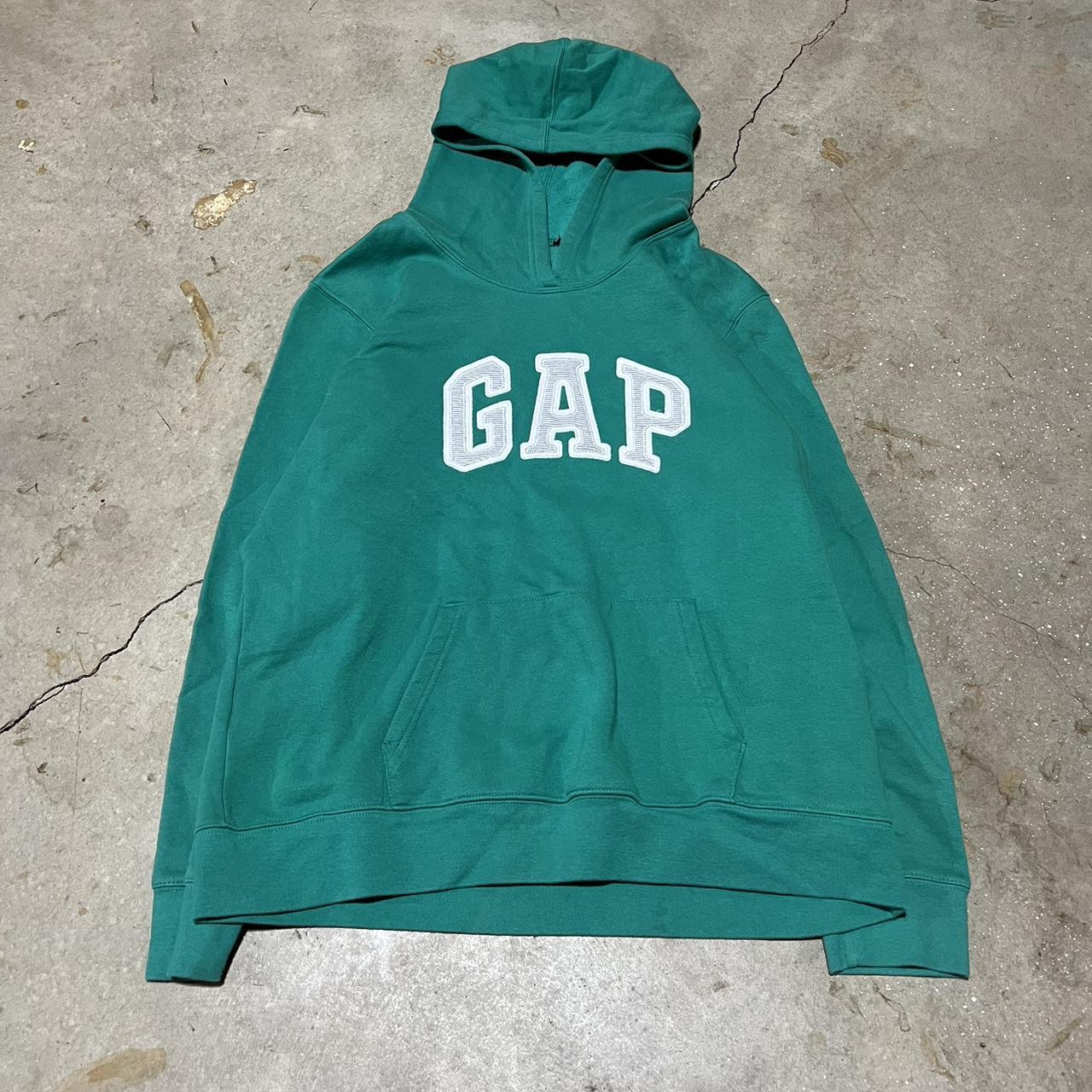 y2k gap hoodie no tag, fits M/L (23x25.5) boxy... - Depop