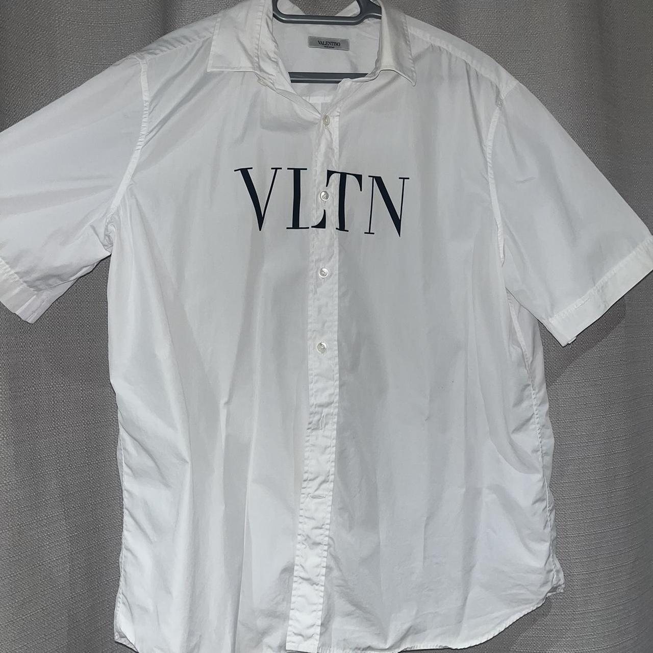 Valentino short hot sale sleeve shirt