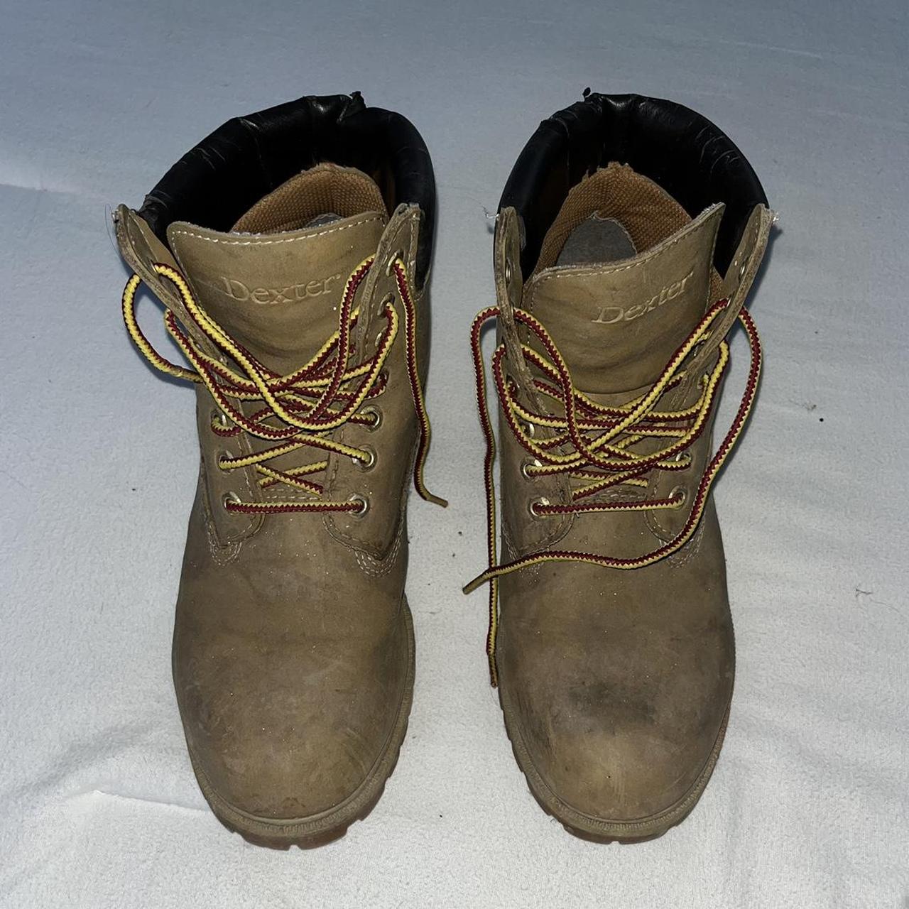 Dexter steel store toe boots