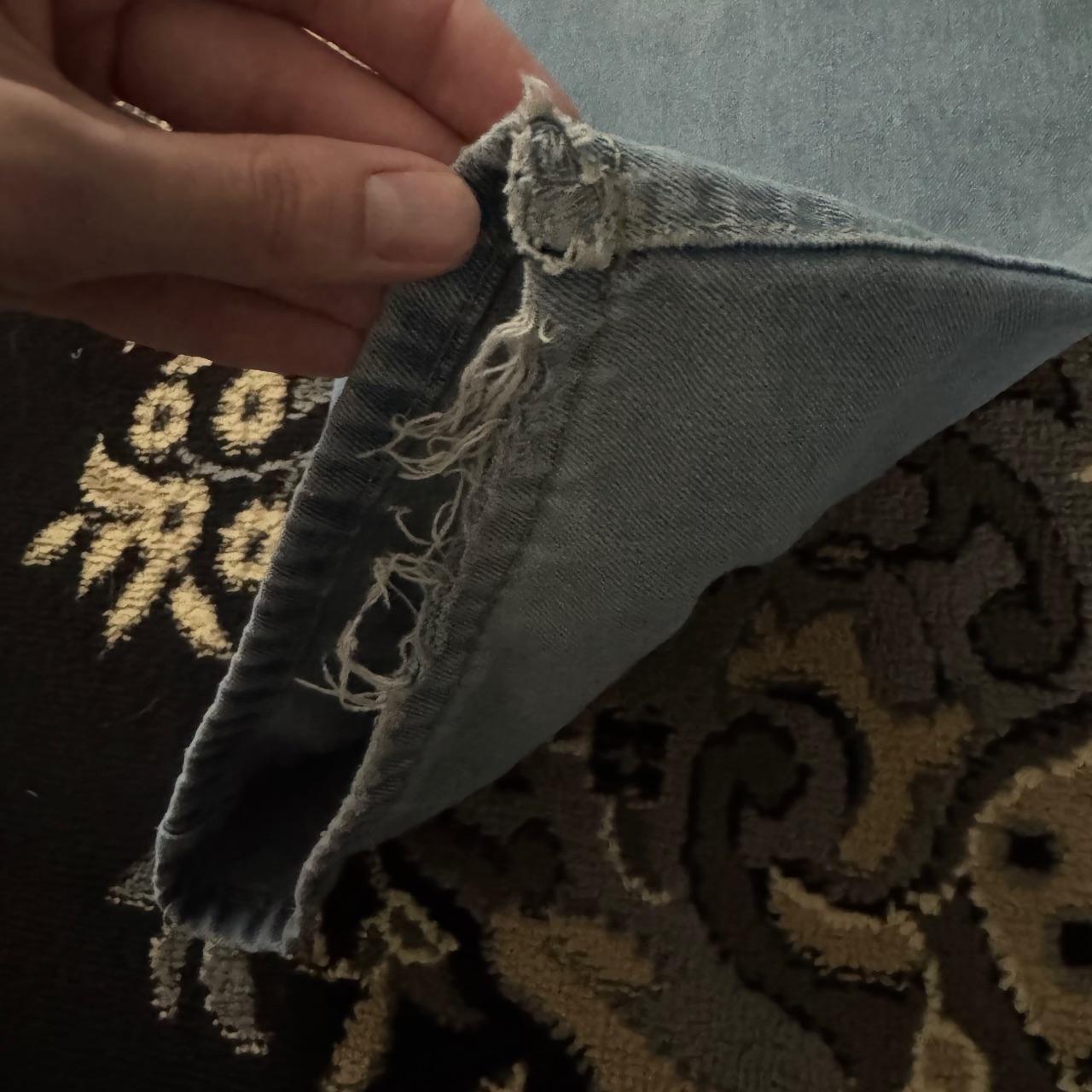 JNCO Men's Distressed Jeans - Black/Blue - 35" – … - image 3