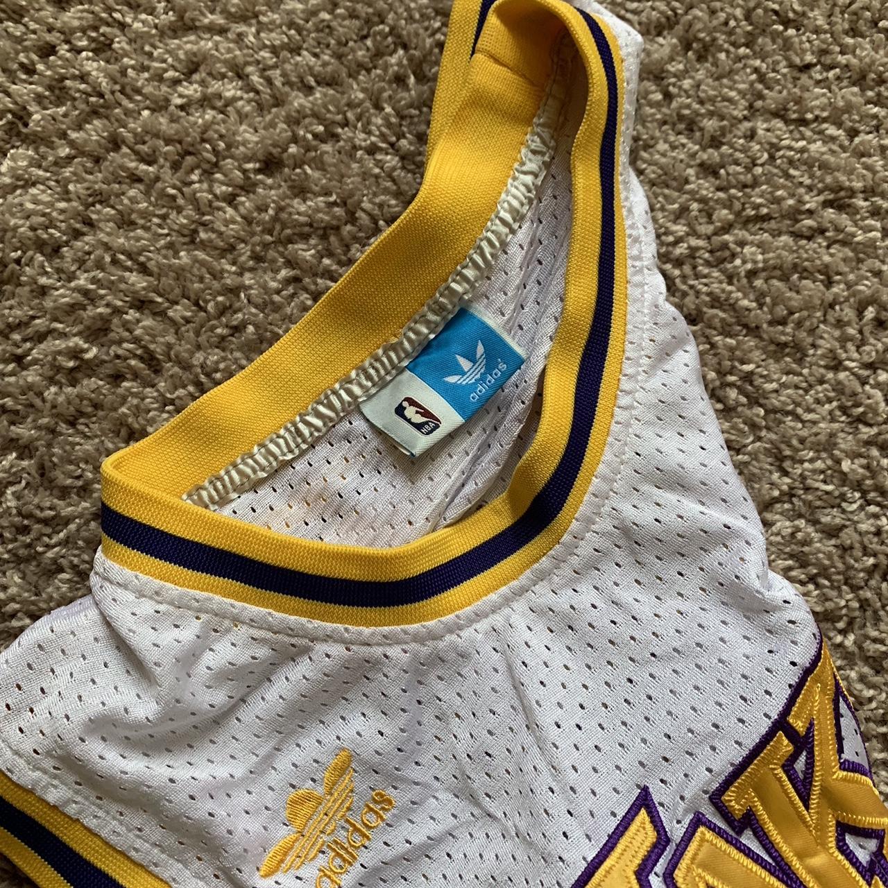 2015/16 nba lakers away jersey. Classic gold and - Depop