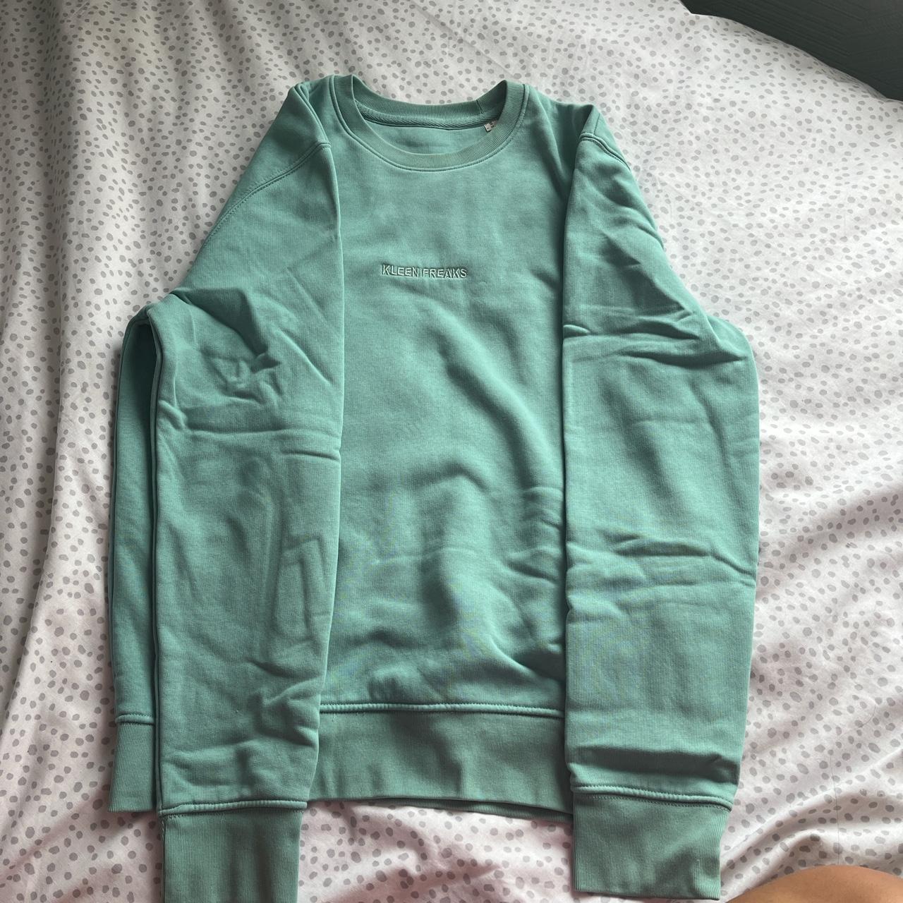 Sage Green Kleen Freaks Automotive Jumper Size... Depop