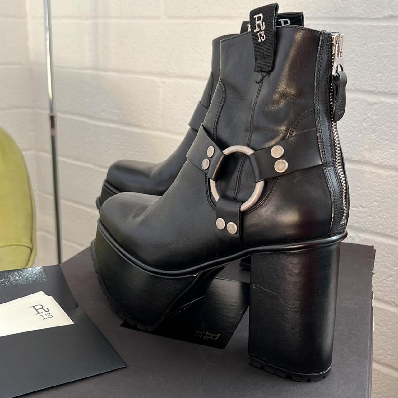 R13 Ankle Harness boots like new w box and tags. | Depop