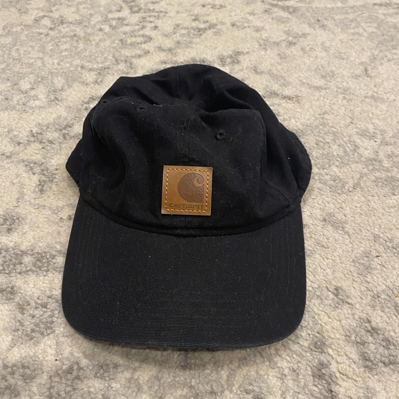 Basic, Essential Black Carhartt Hat One Size Fits... - Depop