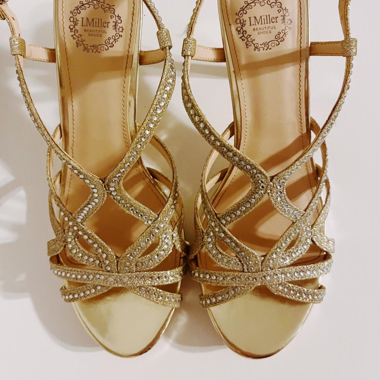 JCPenney Women's Gold Courts | Depop