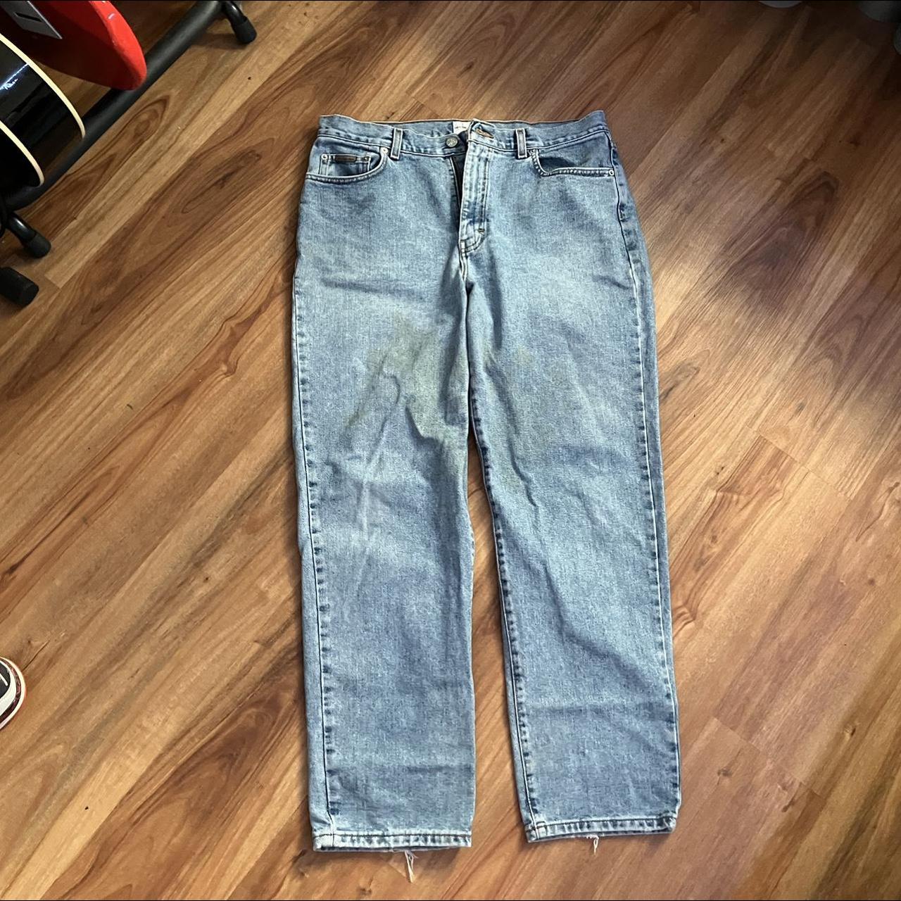 Calvin Klein Baggy Jeans #CalvinKlein #Baggy... - Depop