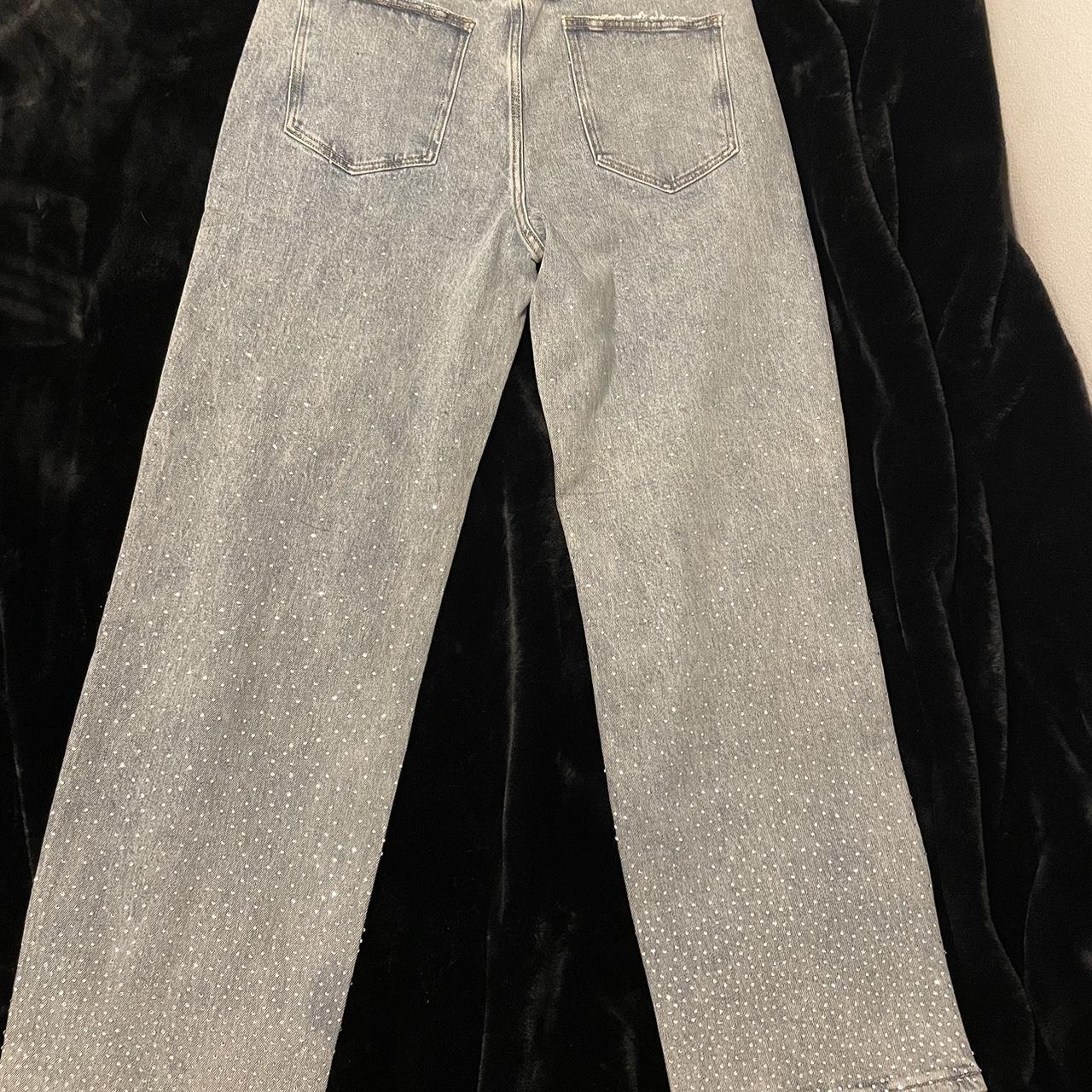 Project Capri Rhinestone Denim Brand New Never... - Depop