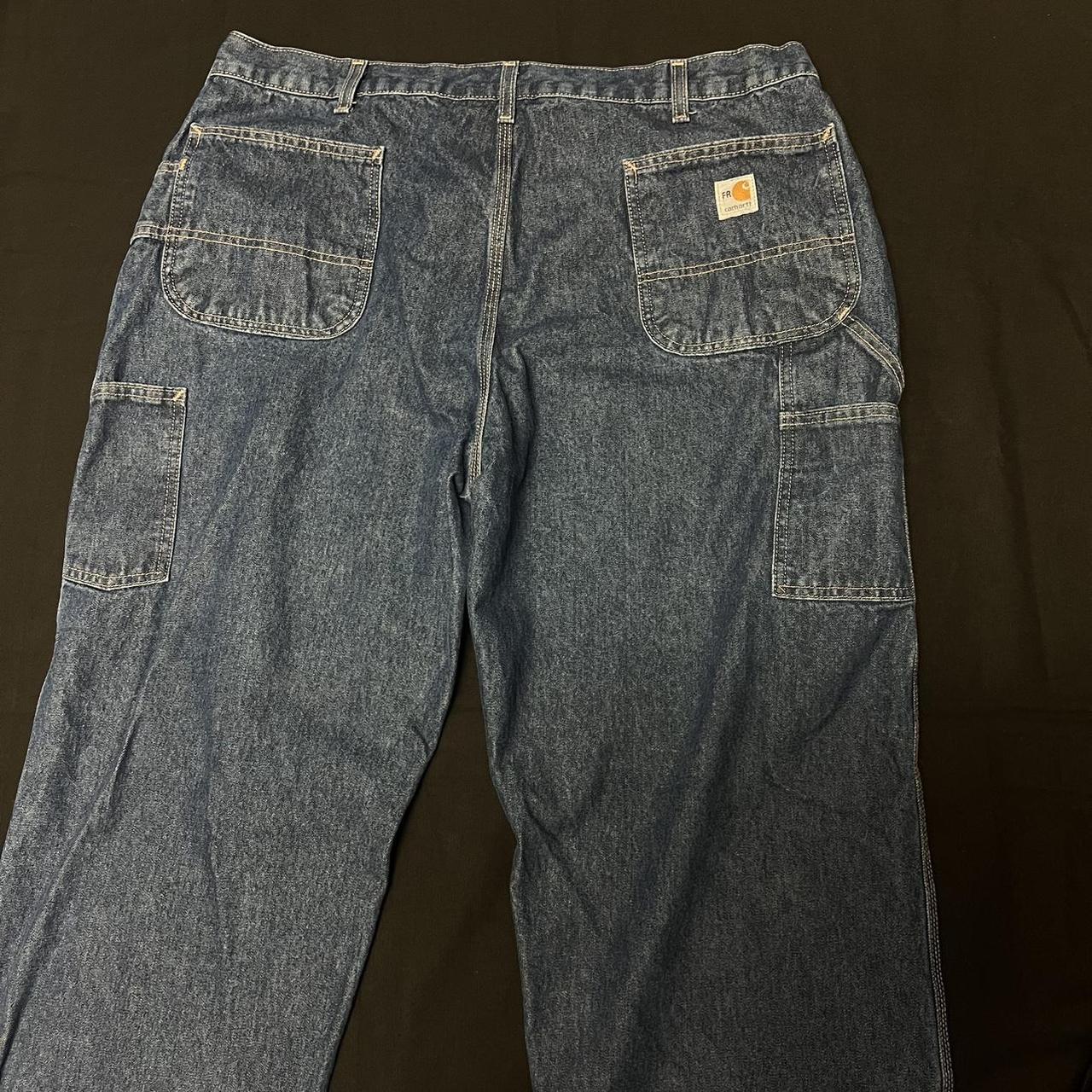 CARHARTT BAGGY Carpenter Jeans WAIST 36 LENGTH 40 (... - Depop