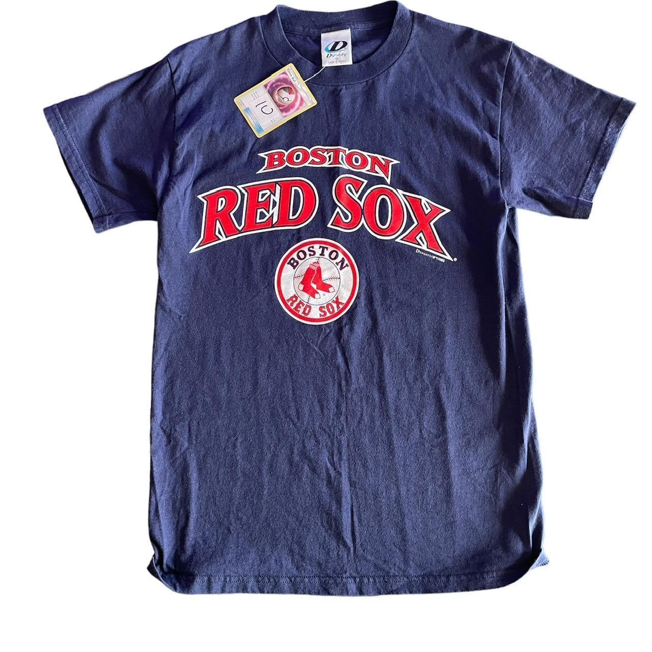 Retro '05 Dynasty Pink Boston Red Sox Tee Size M In - Depop