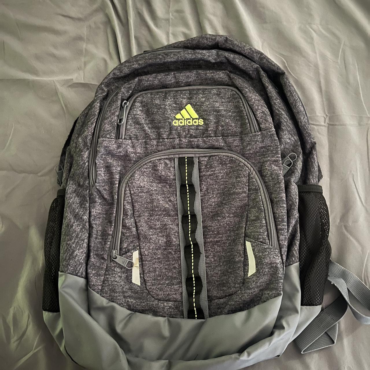 4 pocket Grey Adidas backpack 2 Water Holder on the... - Depop