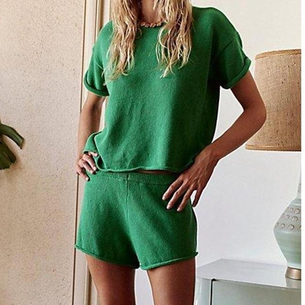 Free People Macy sweater short sleeve top Depop