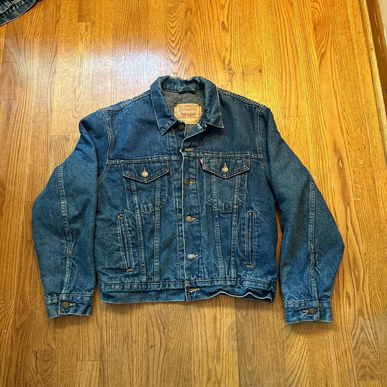 Levis orders wool denim jacket