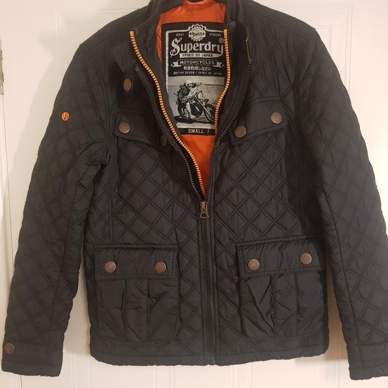 Superdry padded jacket in very good condition size... - Depop