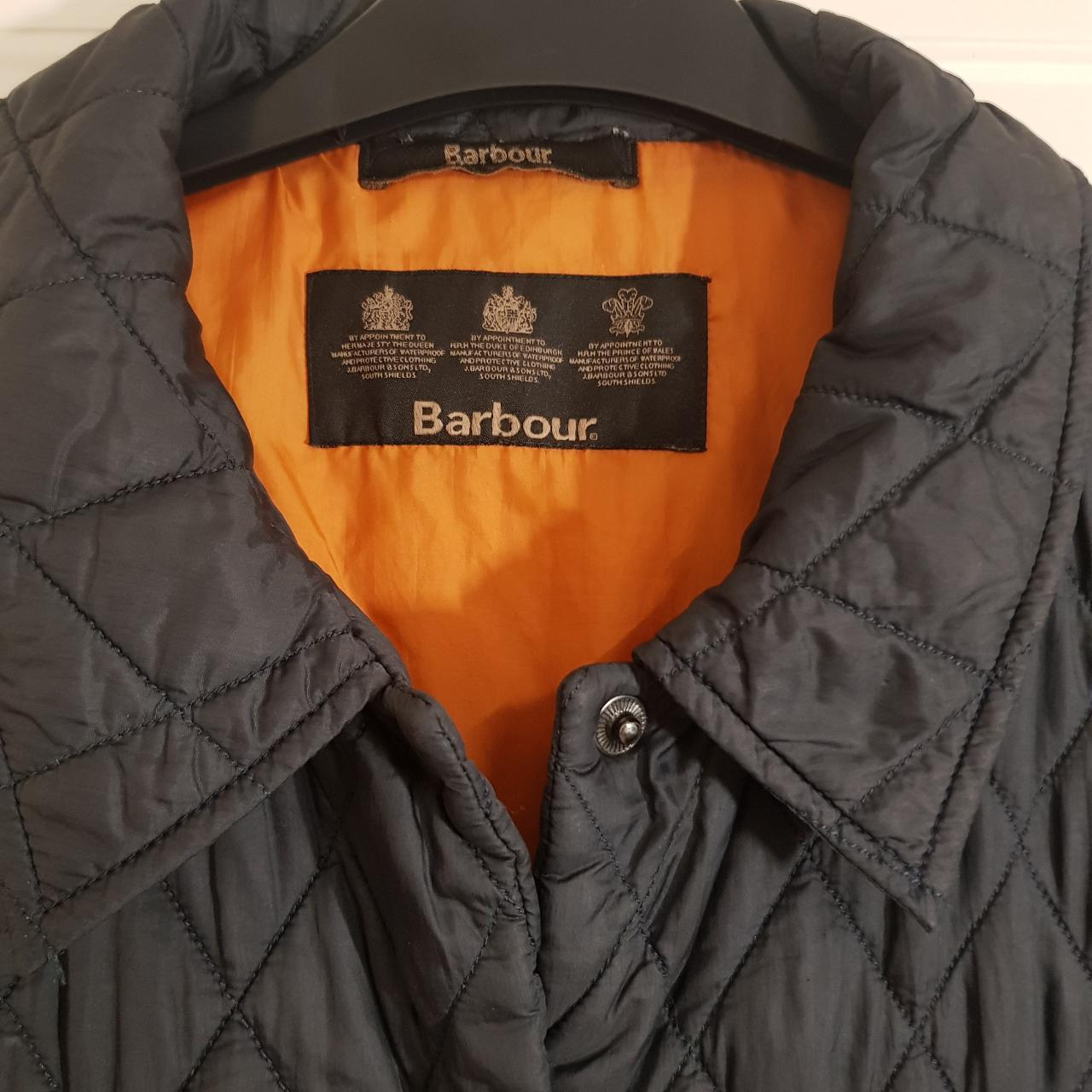 Barbour ladies quilted padded jacket/coat. Very good... Depop