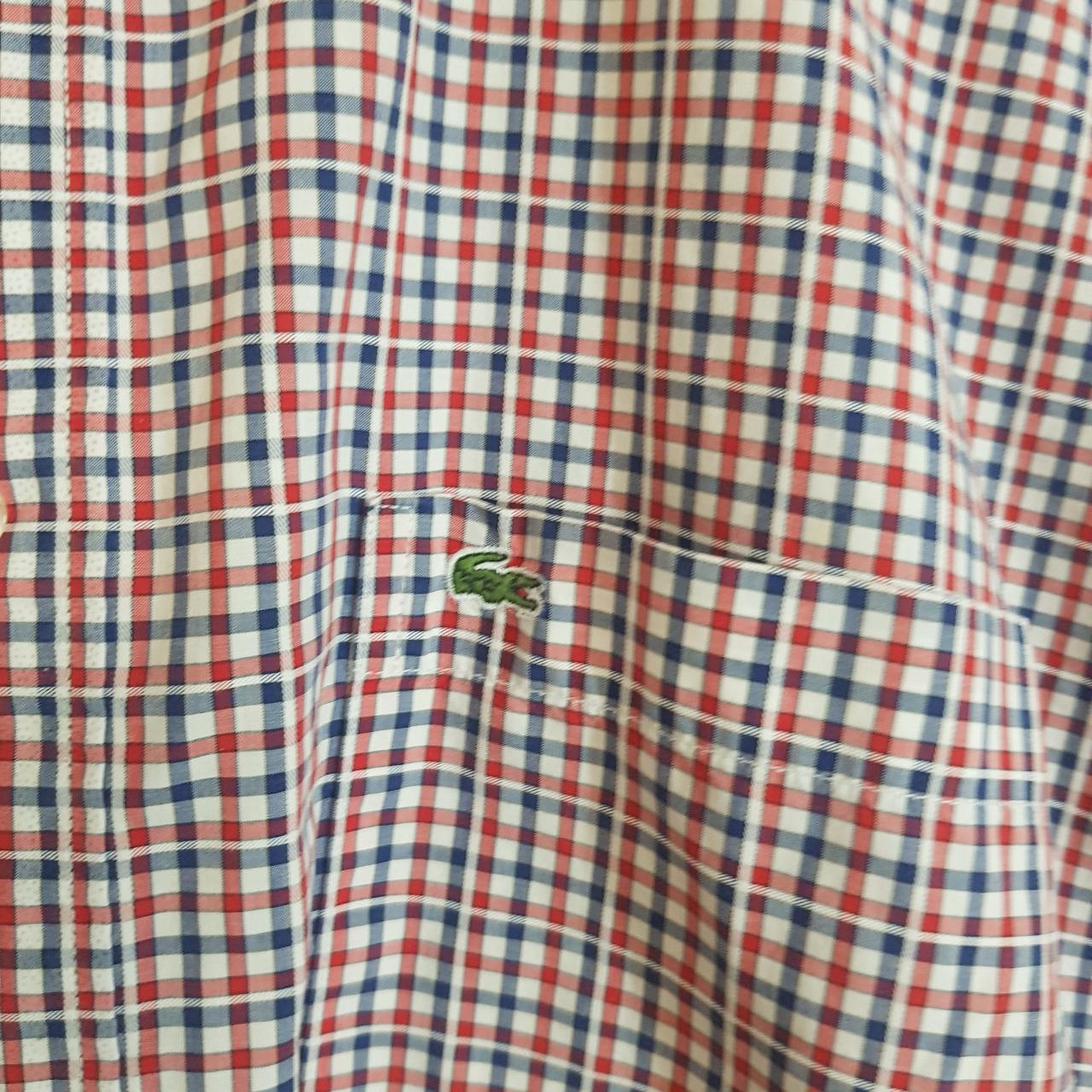 Lacoste shirt in very good condition. 100% cotton.... - Depop