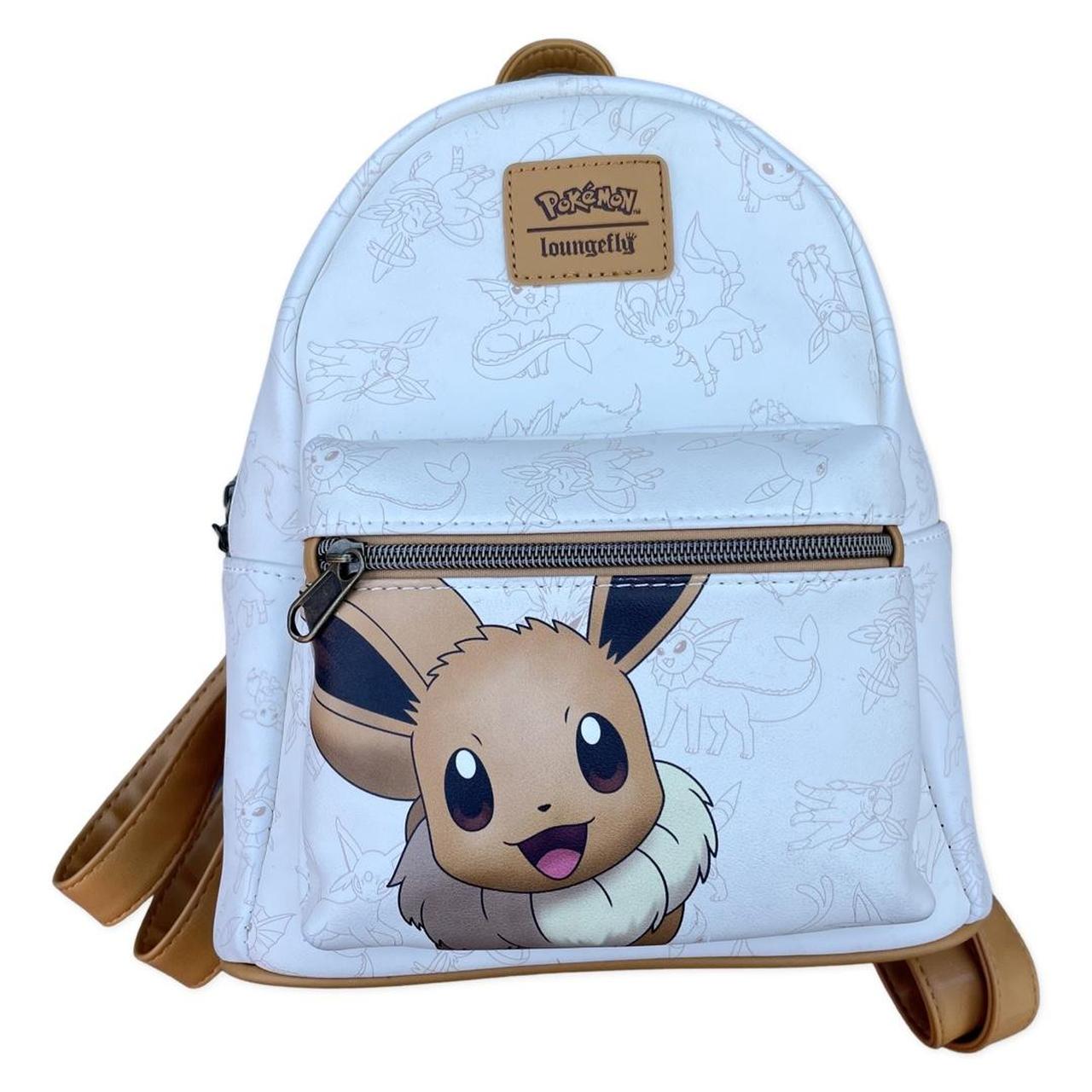Pokemon Mini Backpack - Pink Corduroy Eevee