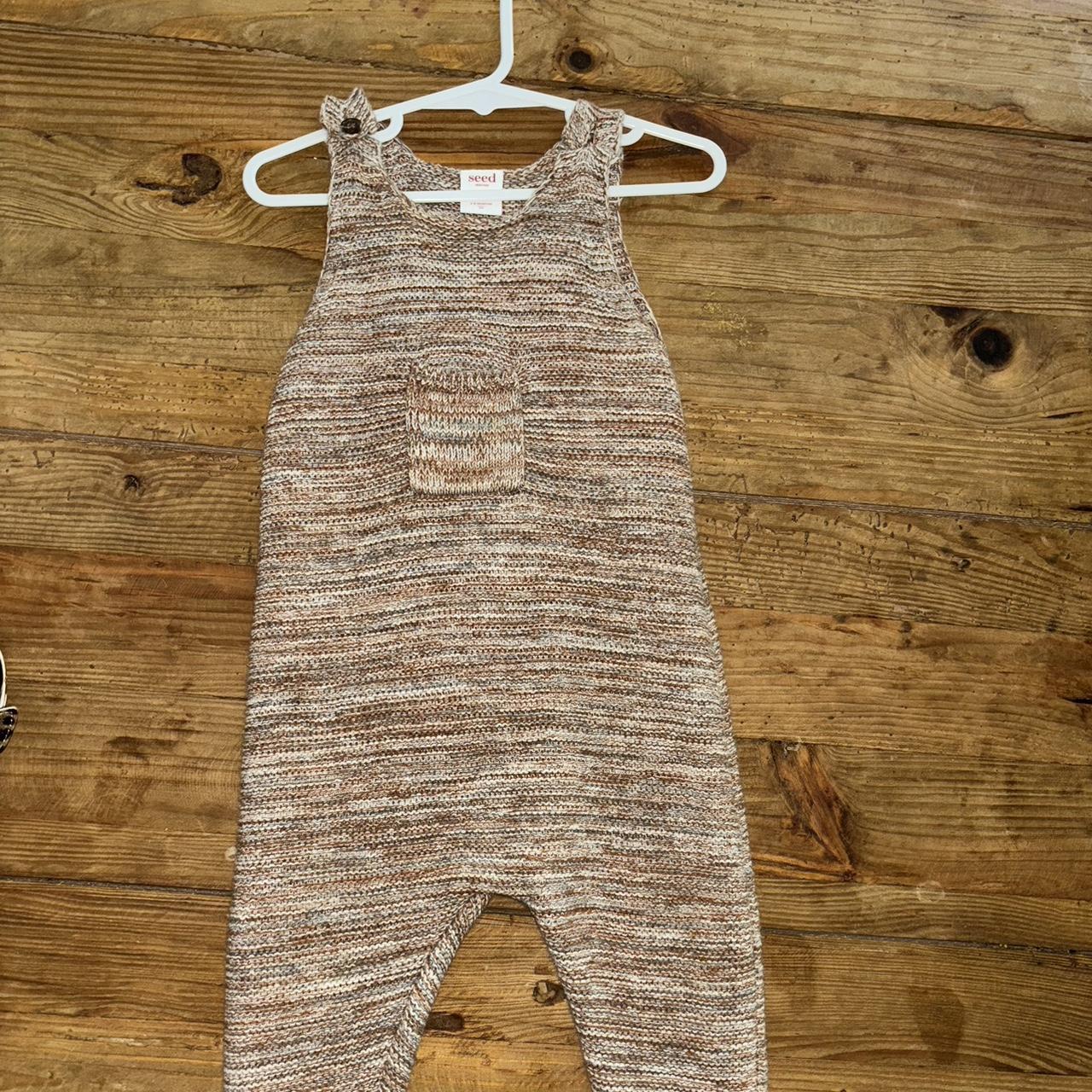 Baby Clothes Seed Baby Jumper Seed Baby Knit Overalls With Jumper