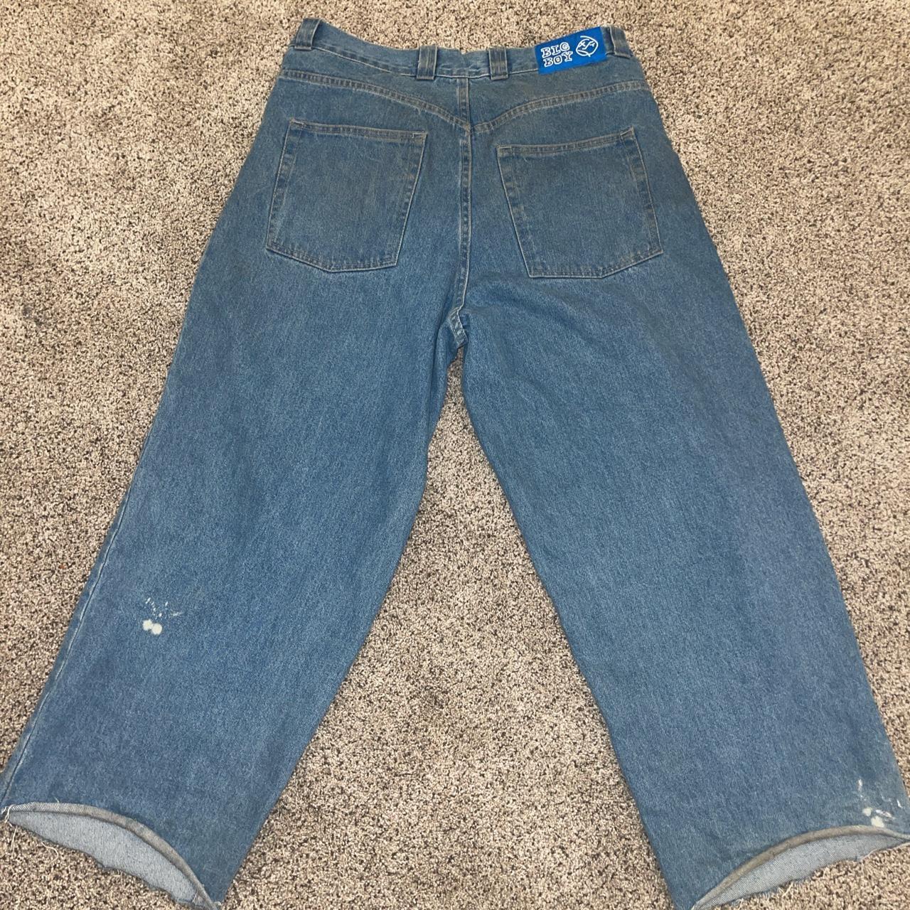 Blue Denim Polar Big Boy These fit hella nice Size L... - Depop