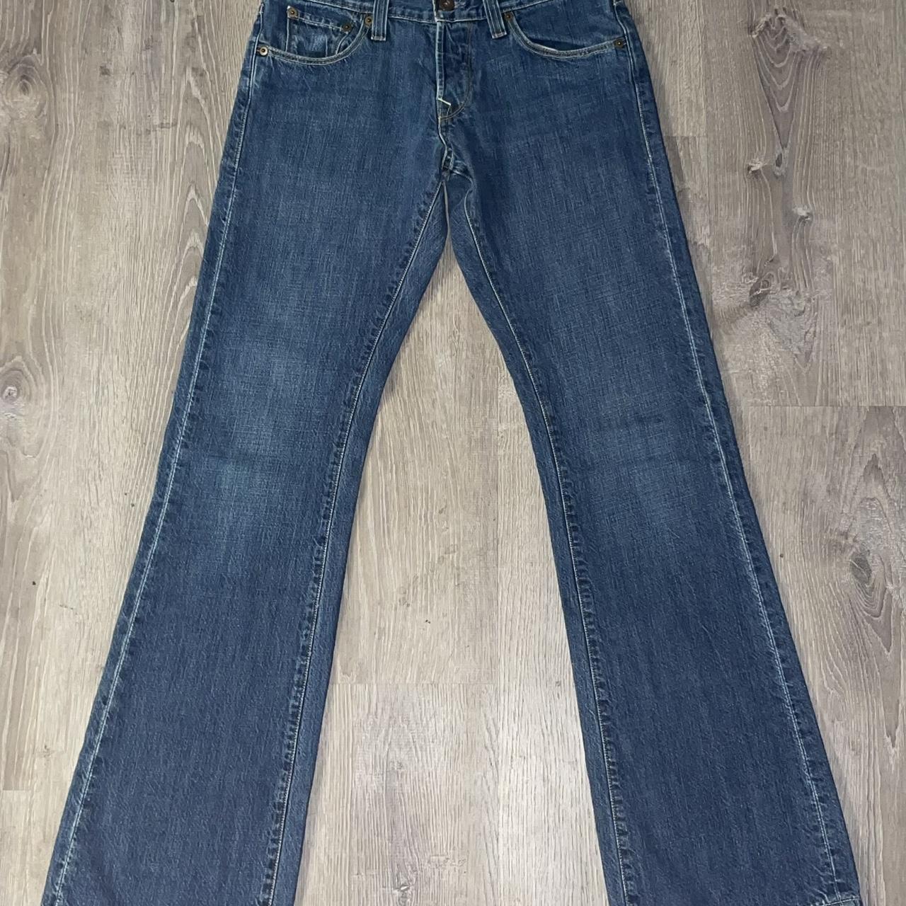 LEVI'S CAPITAL E Jeans Skinner Low Slim Boot Cut... - Depop