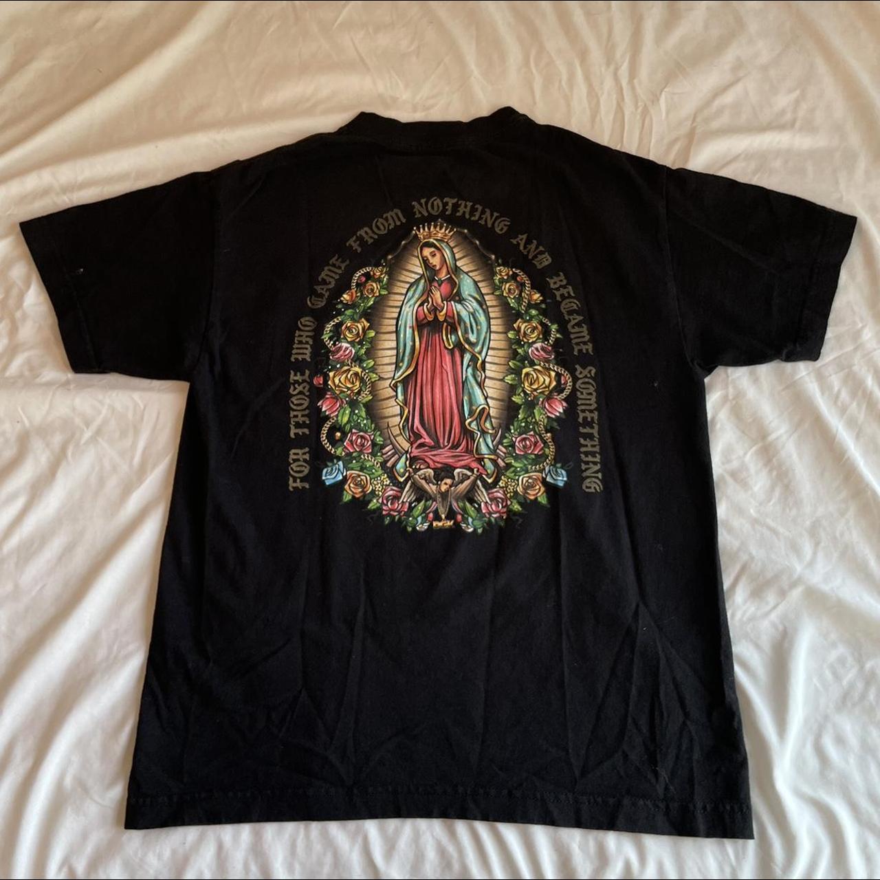 DGK virgin mary shirt excellent condition size... - Depop