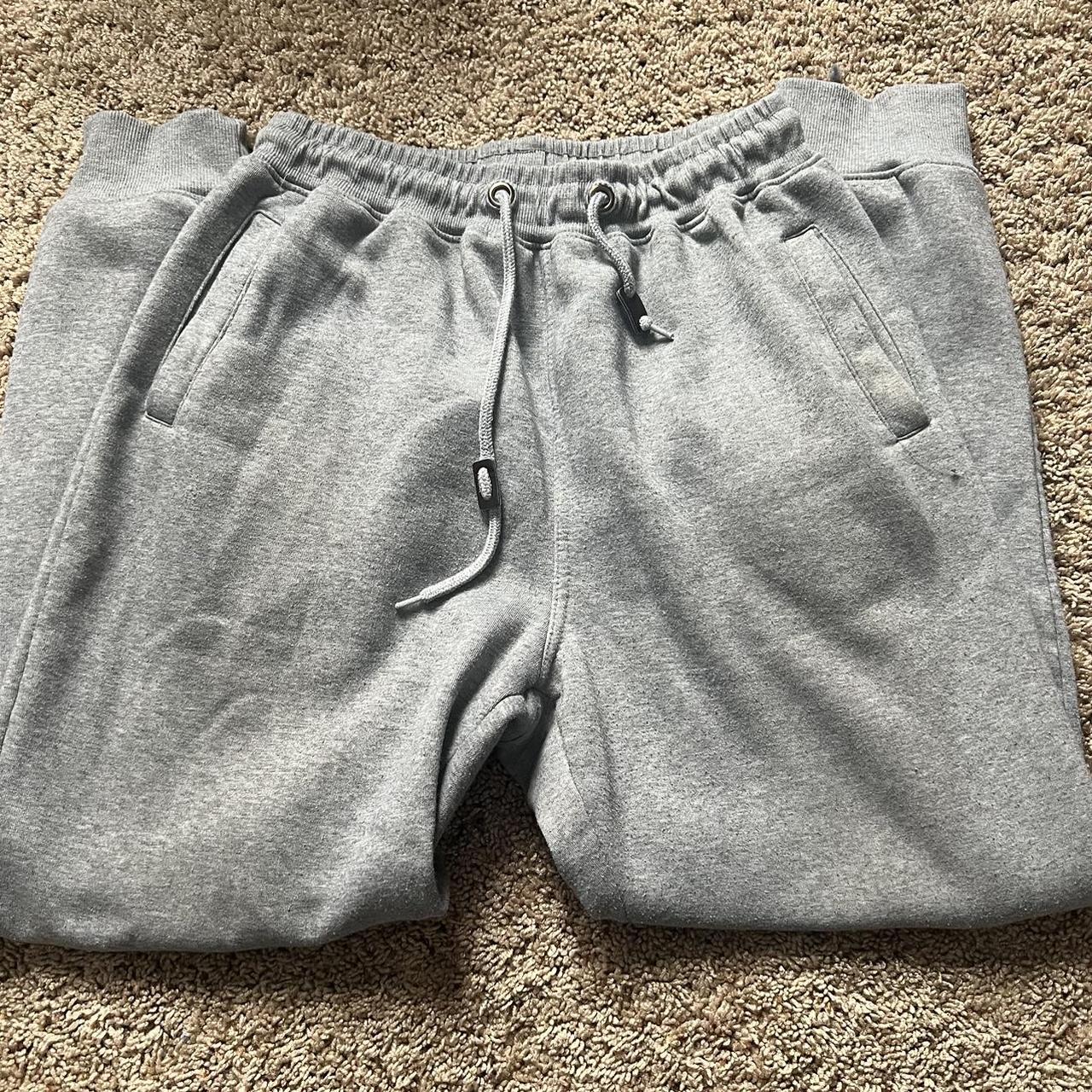 Xl grey women s sweatpants galaxy brand Back Depop