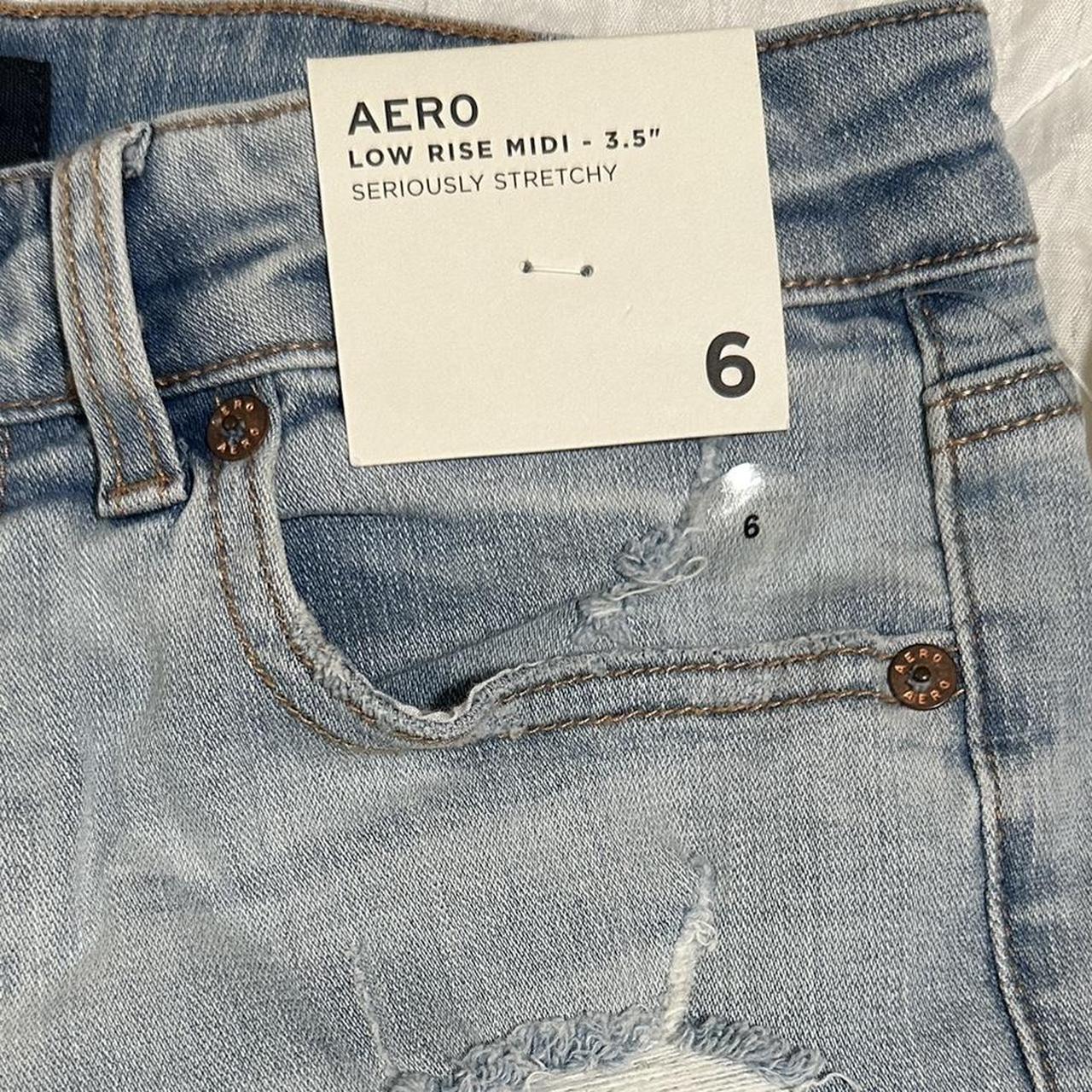 Aeropostale Seriously Stretchy Women Low-Rise Light - Depop