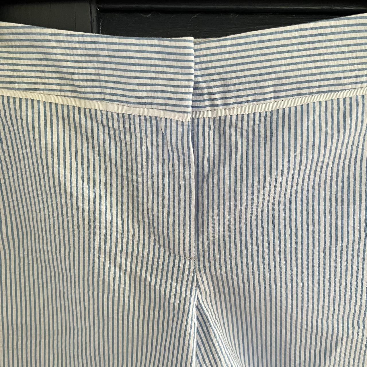 Southern Tide blue and white seersucker shorts, NWT,... - Depop