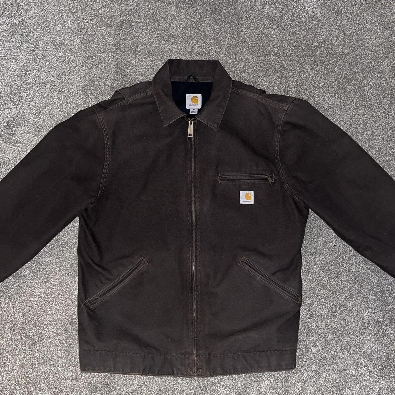 Carhartt Detroit jacket Brown Size M Great condition... - Depop