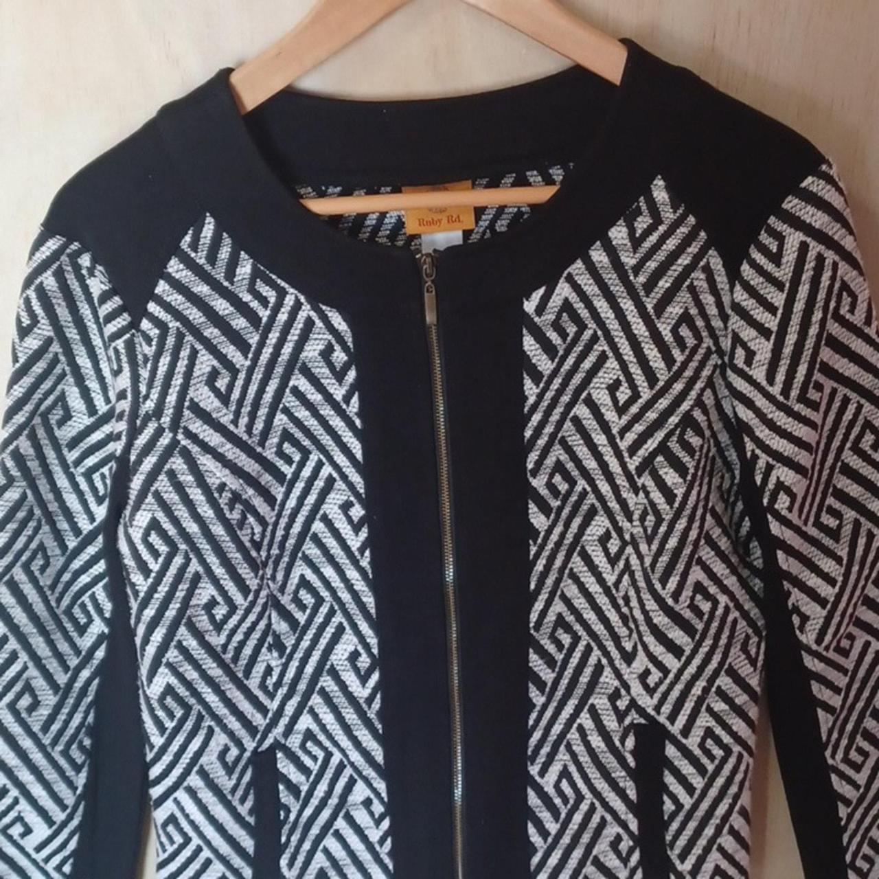 Ruby Rd. Women's Jacket - Black/White - 8 – 8 Rub… - image 3