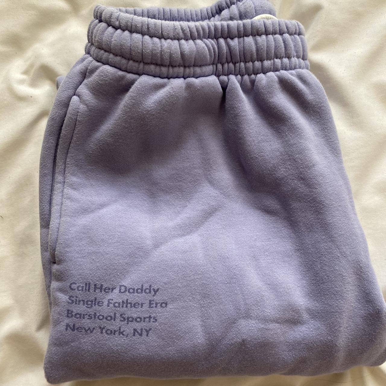 Barstool Sports Women's Purple Joggerstracksuits Depop