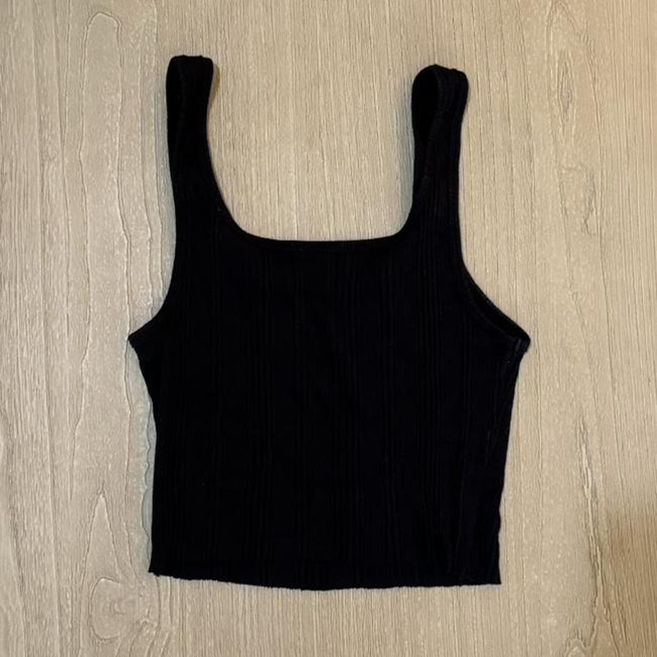 Urban Outfitters Women's Black Crop-top (5)