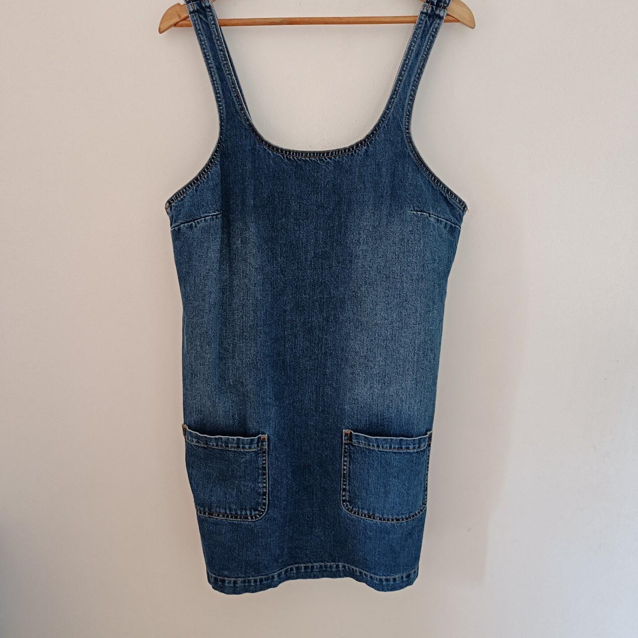 Fat face outlet pinafore denim dress