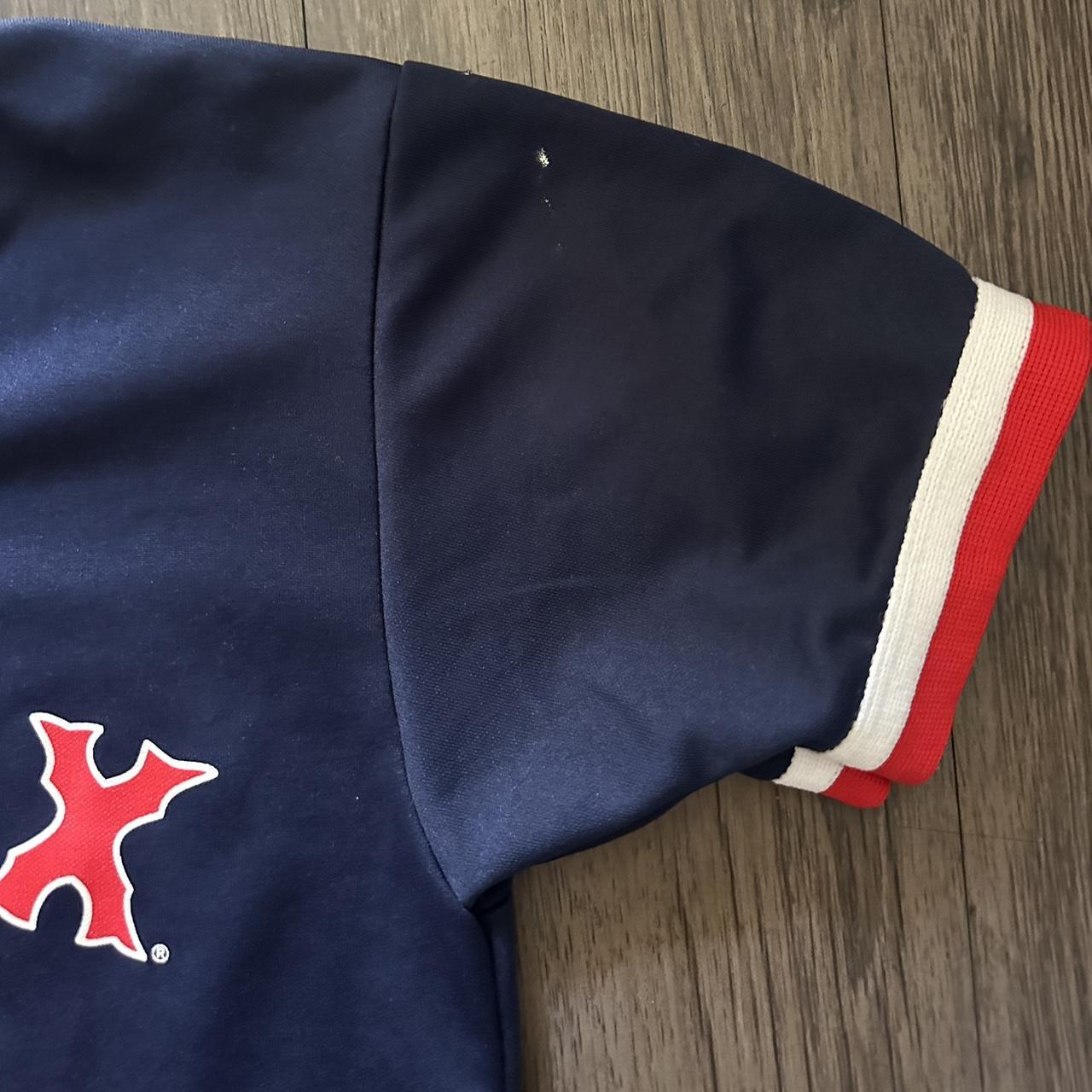 Vintage Boston Red Sox warm up jersey Size - Depop