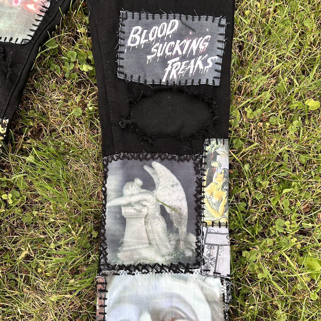 Blood Sucking Freaks Unspoken Terror Custom jeans