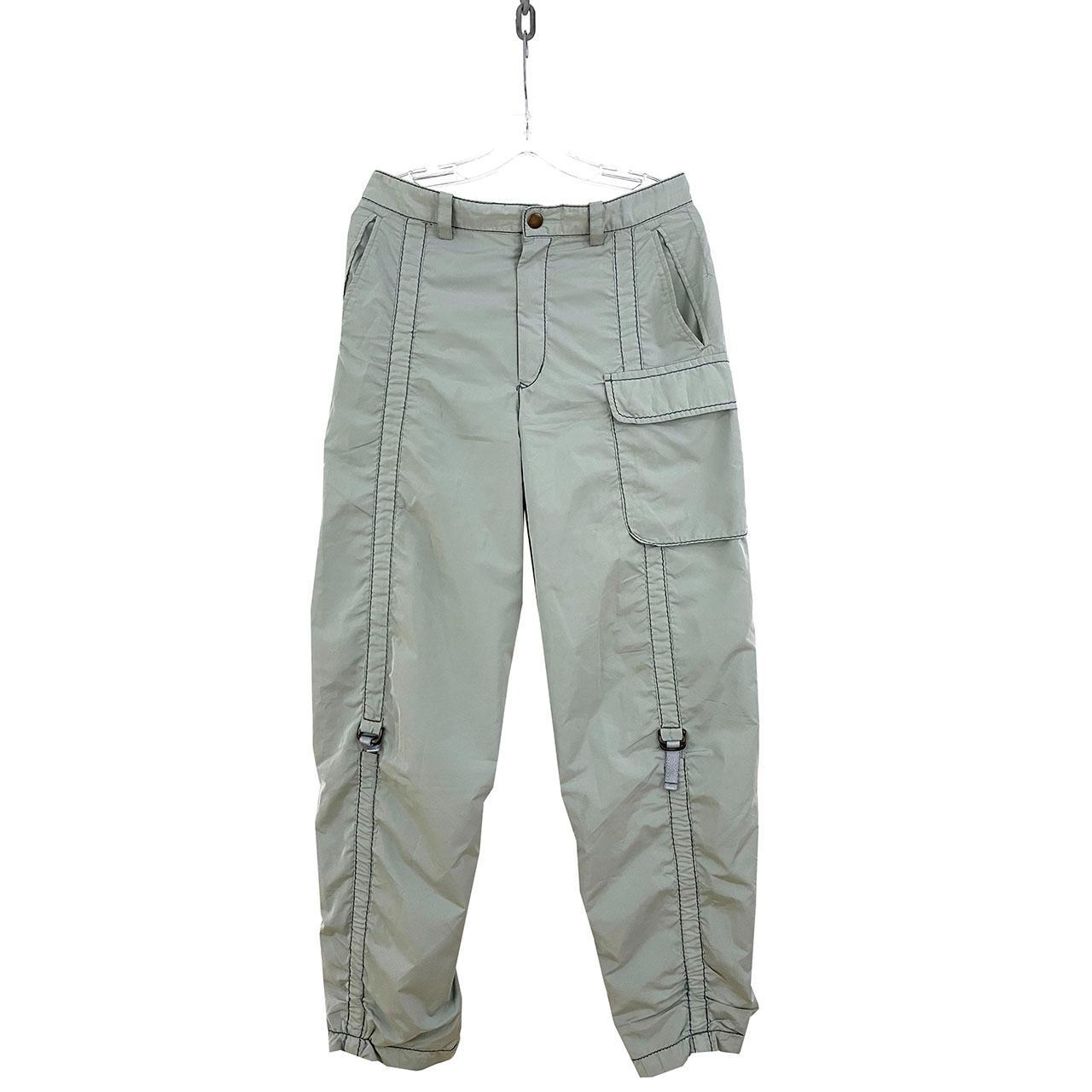 Issey Miyake Parachute Pants Beautiful grey colour - Depop