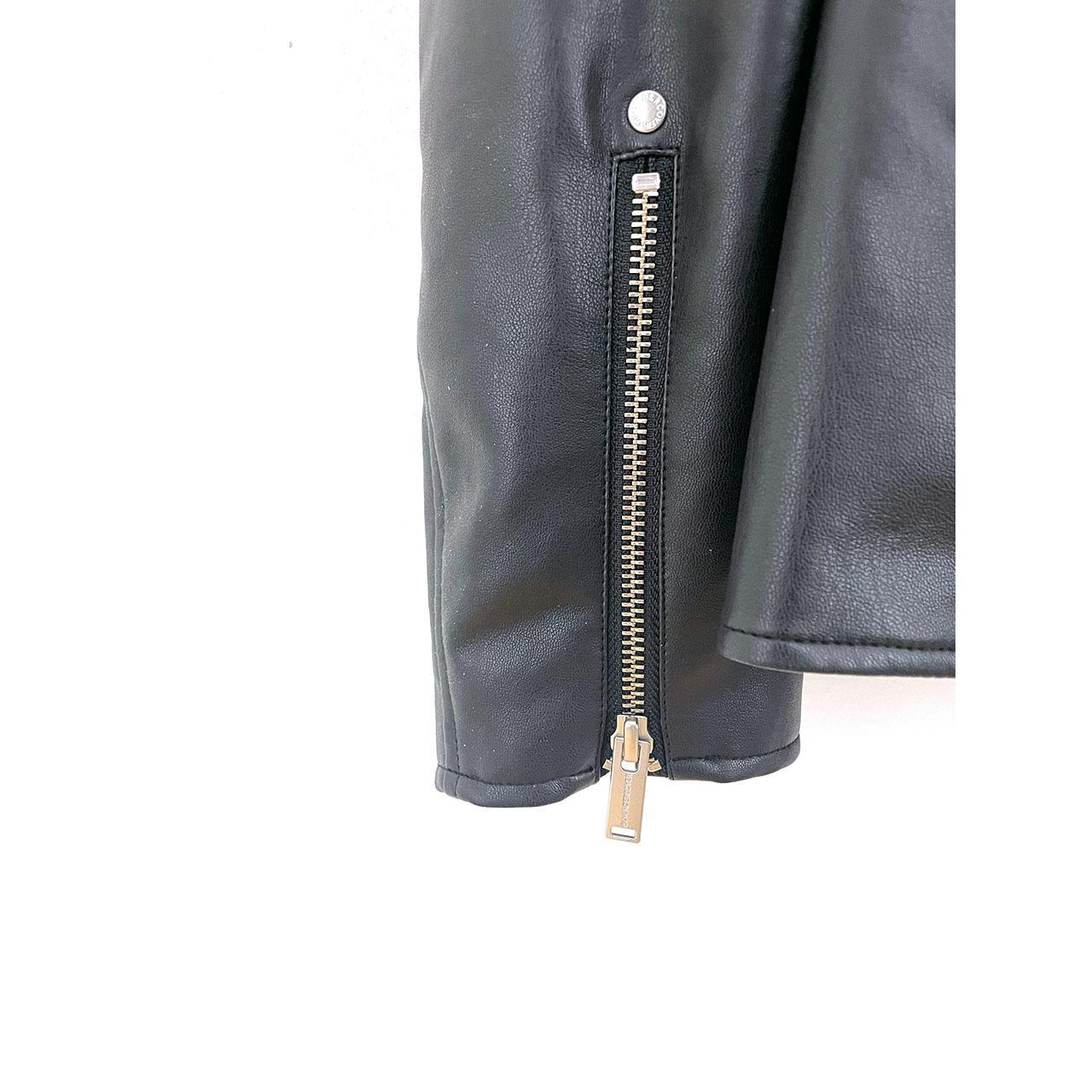 買取安いundercover GU fake leather jacket ライダースジャケット